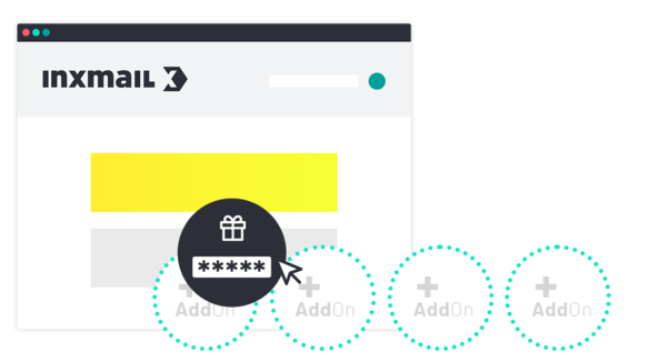 Inxmail E-Mail-Marketing-Plattform: Add-ons für jeden Anwendungsfall