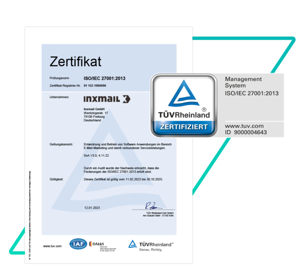 Sicherheit und Datenschutz durch ISO Zertifizierung