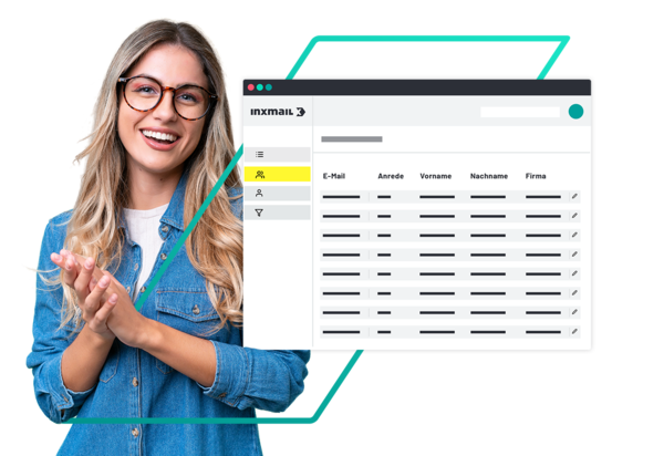 Inxmail E-Mail-Marketing-Plattform: Empfängerverwaltung