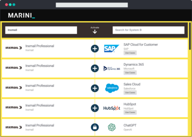 CSM InXmAIL Integrationen Plattform Marini